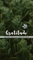 iPhone lock screen for Gratitude