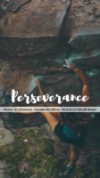 iPhone lock screen for Perseverance